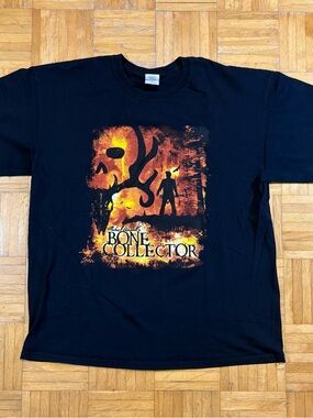 Vintage Michael Waddell Bone Collector Movie Promo Shirt